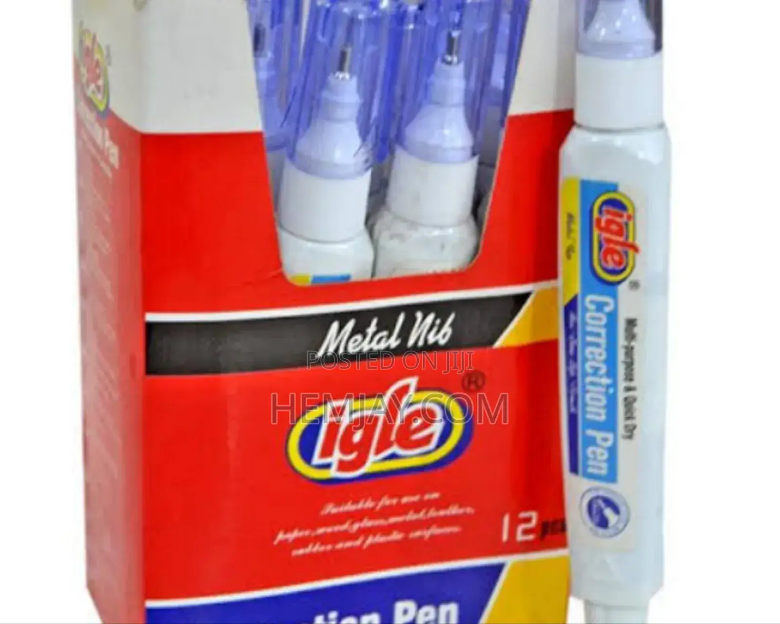 Correct Pen/ Tipest Pen (12pcs in Pack).