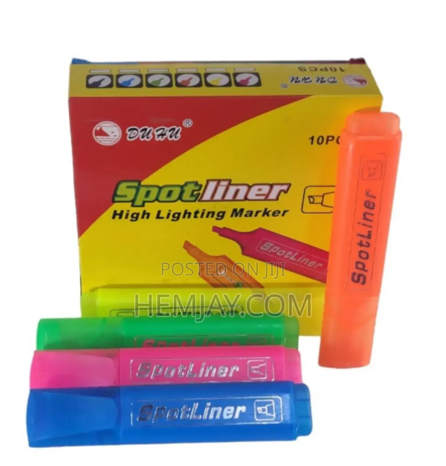 Spot Liner Marker/ High Lighting Marker. (10pcs in a Pack)