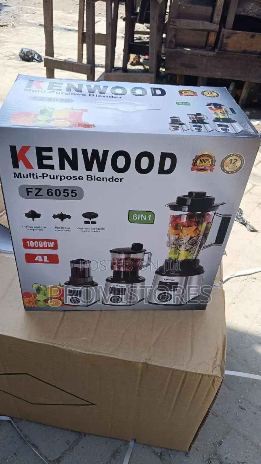 4ltrs Jar, 6in1 Kenwood Blender