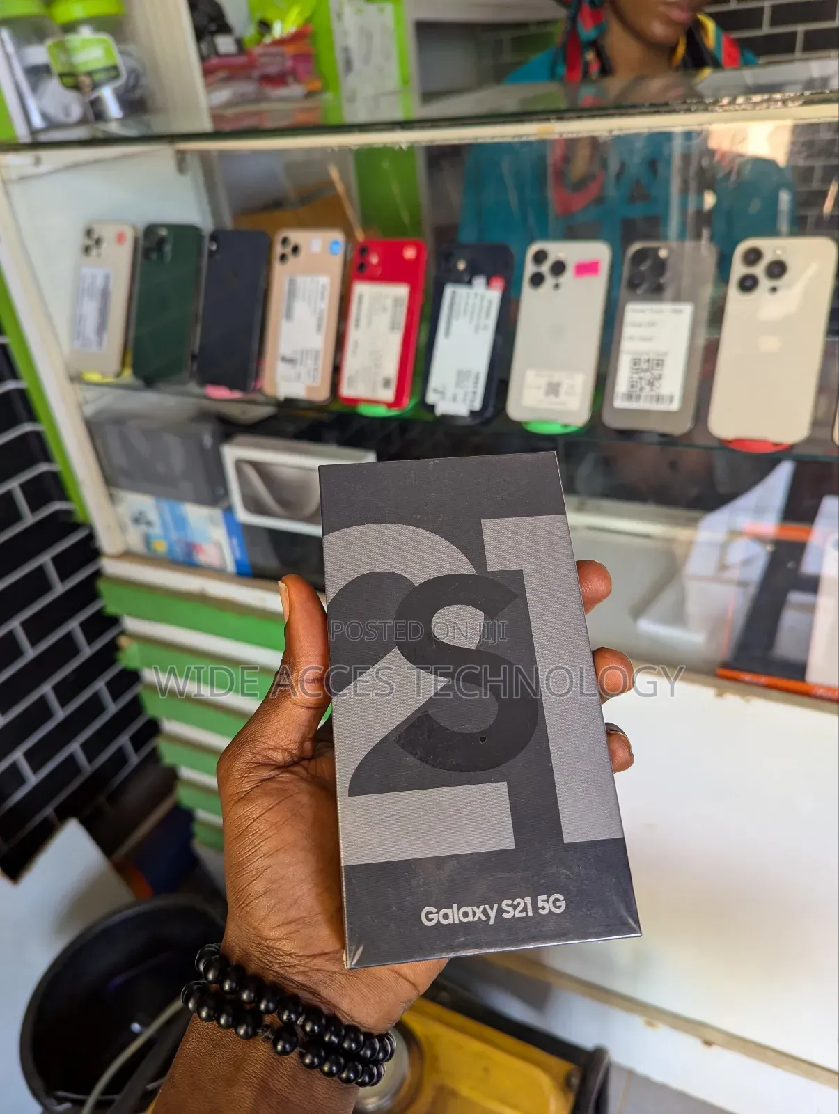 New Samsung Galaxy S21 5G 256 GB Black