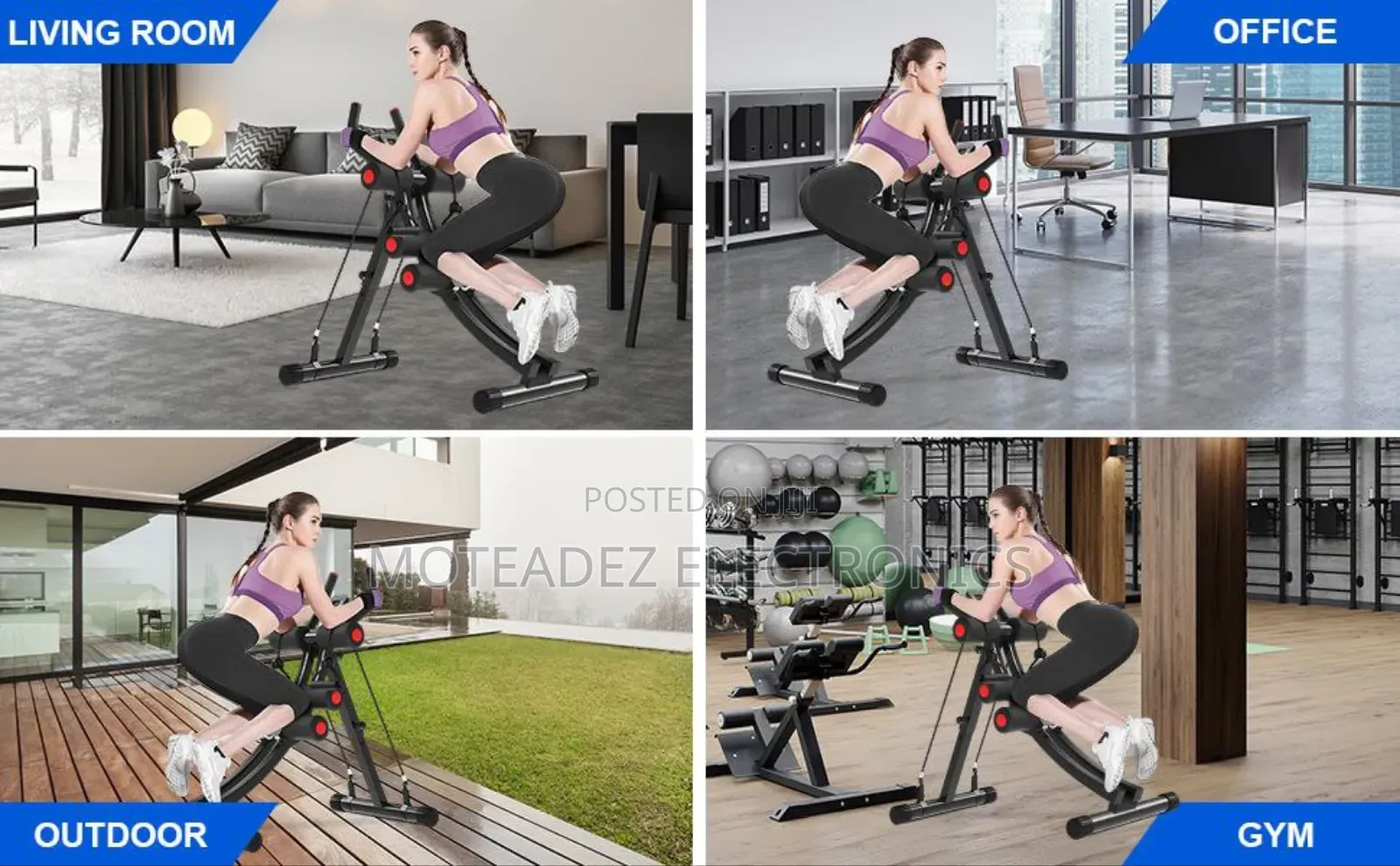 Abs Adjustable Resistance Full Body Workout Training Machine