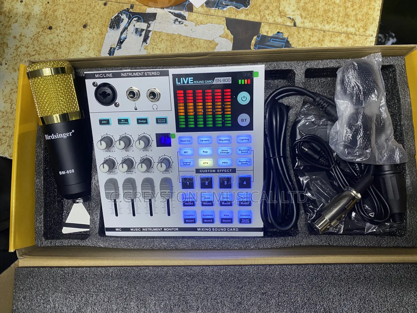 Live Podcast Gadgets Sn800+Bm800