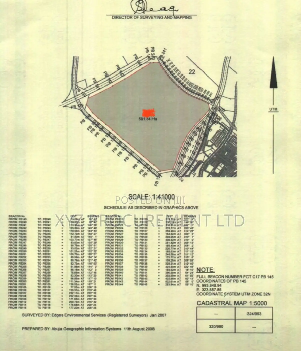 591 Hectares in Idu