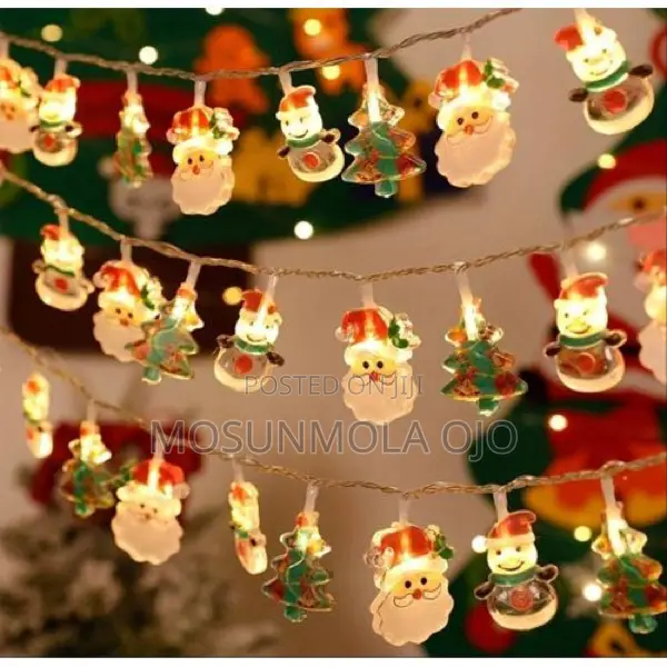 Christmas Ornament String Lights - Battery Operated Led Fairy Lights