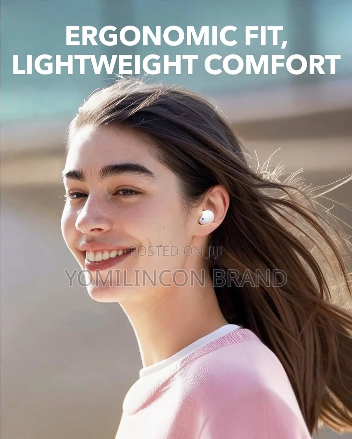 Soundcore A30i by Anker, Smart Noise Cancelling Earbuds, Lipstick