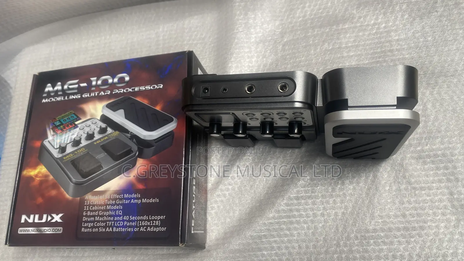 Guitar Processor Nux Mg -100