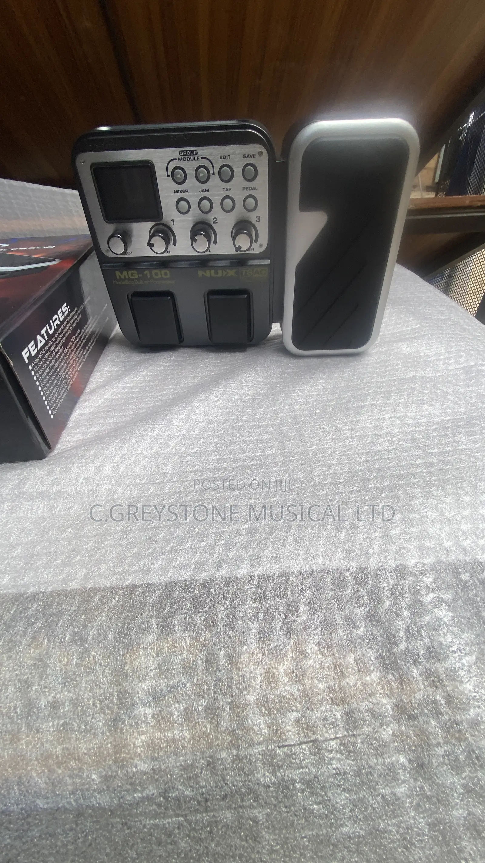 Guitar Processor Nux Mg -100