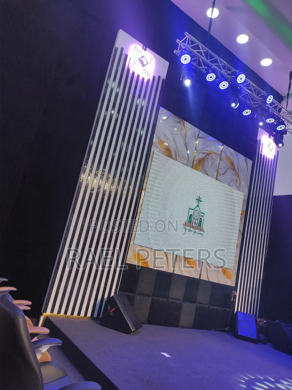 Church Altar Design/ Acoustic Panelling