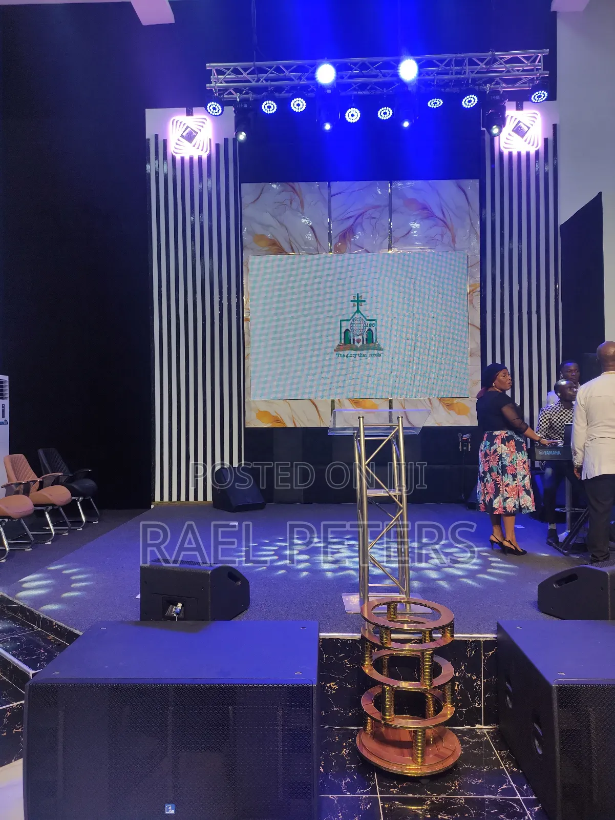 Church Altar Design/ Acoustic Panelling