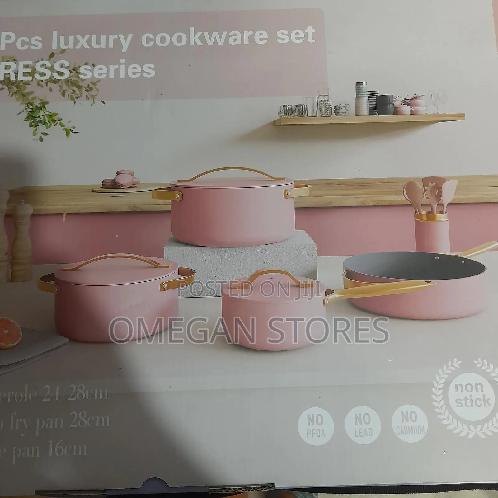 Ucclife Ceramic Cookware Set