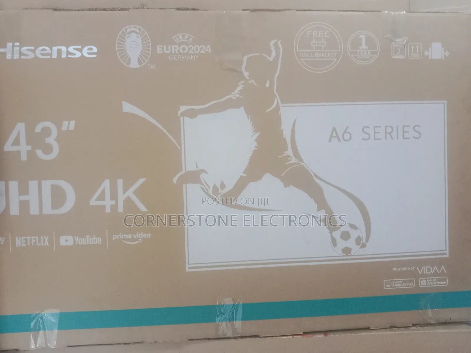 Hisense 43" Inches Smart Tv Uhd