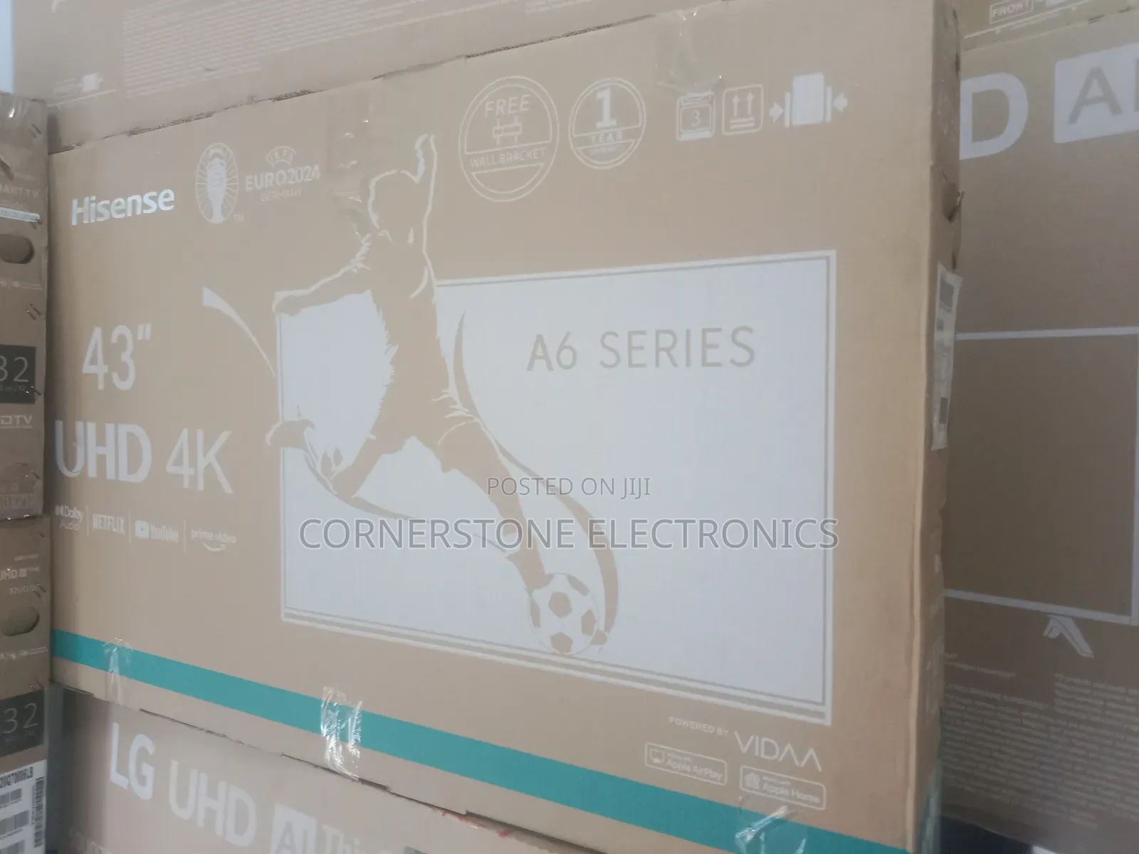 Hisense 43" Inches Smart Tv Uhd