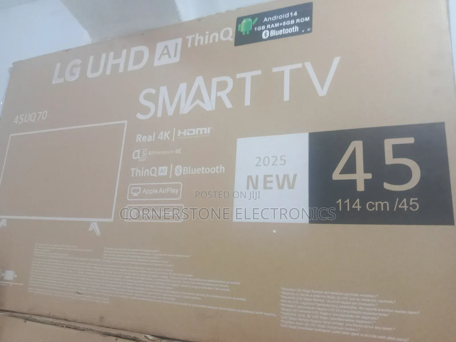 Lg Uhd Smart Tv 45" Inches