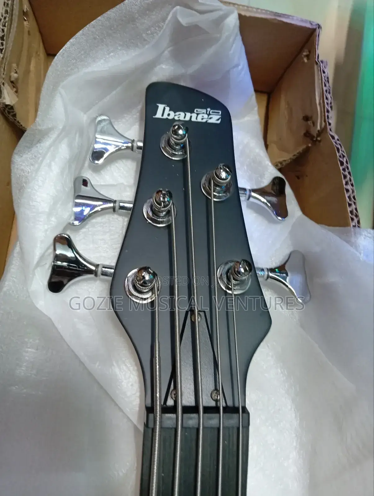Ibanez Five String Bass Guitar With Amazing Sound