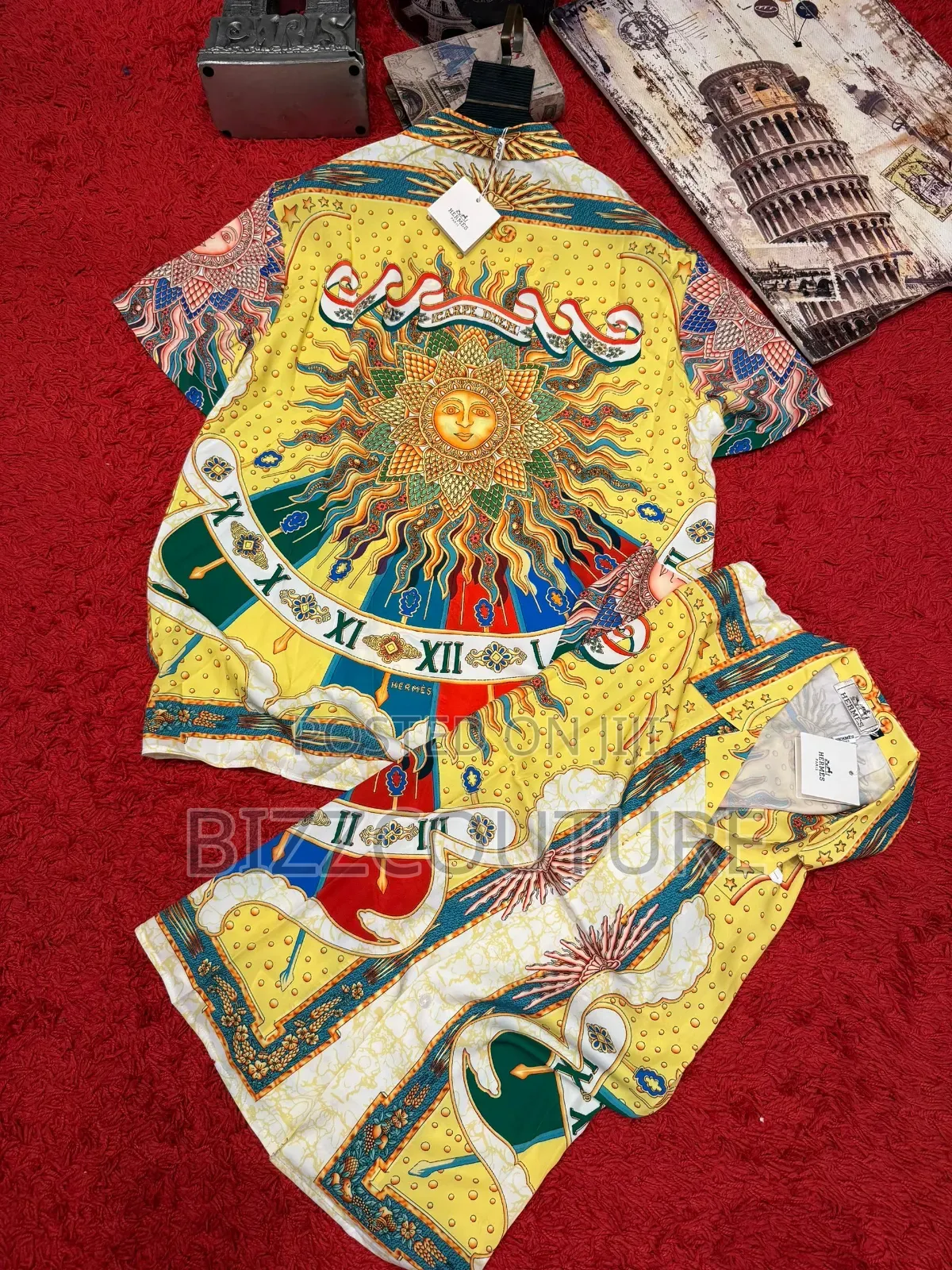 Original Hermes Silk Shirts Available in Store
