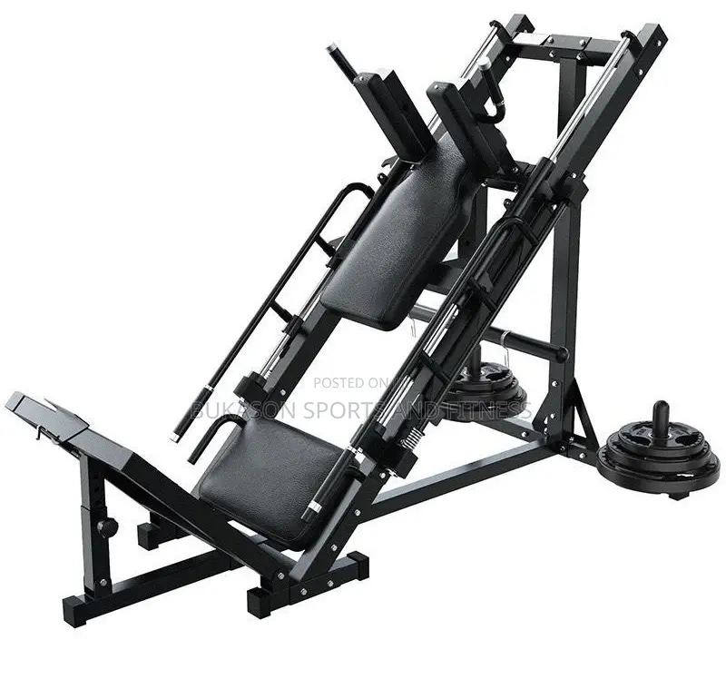 Long Leg Press Machine
