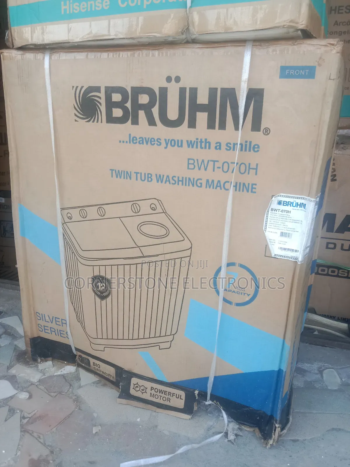Bruhm Twin Tub Washing Machine