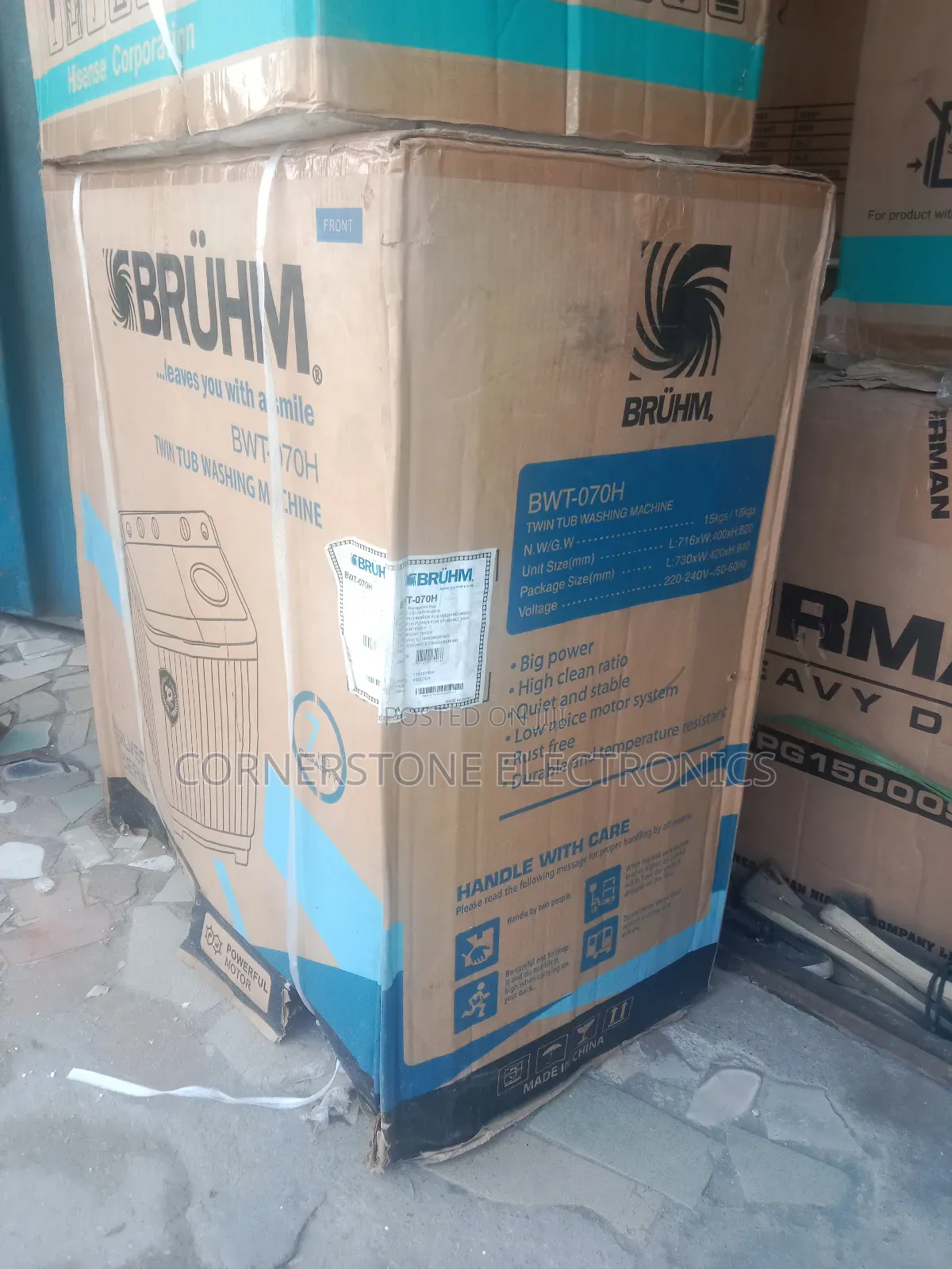 Bruhm Twin Tub Washing Machine
