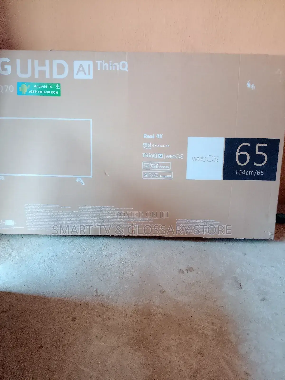65 Inches Smart Tv With Inbuilt Bluetooth