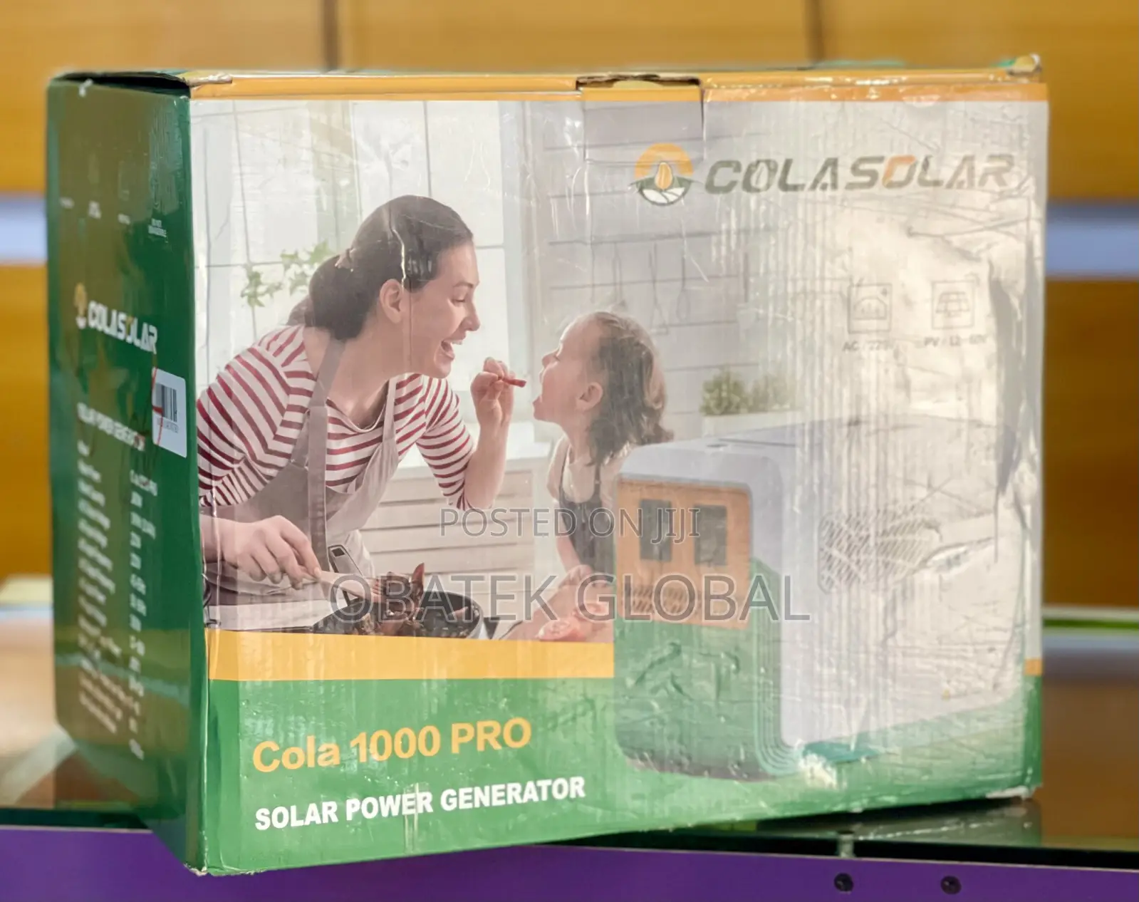 Cola 1000 Pro Solar Generator