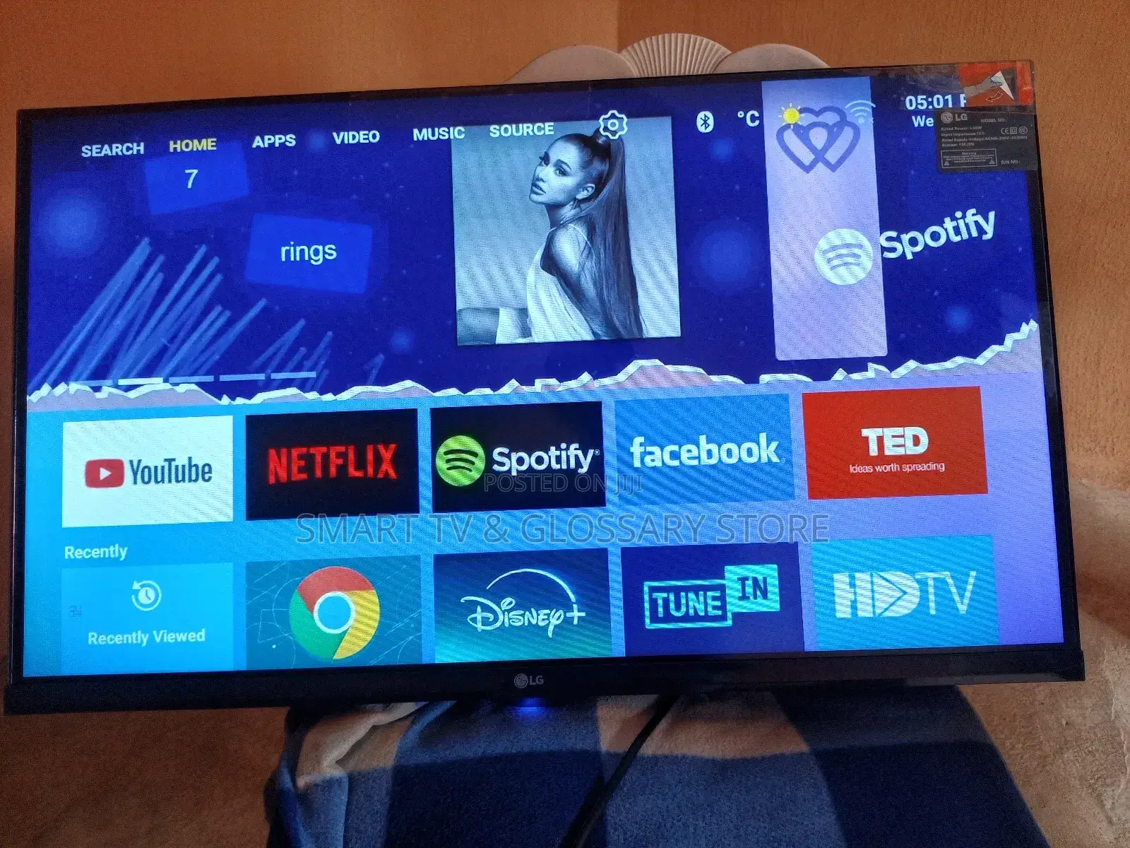 32 Inches Smart Tv With Inbuilt Bluetooth Wifi Facebook Google