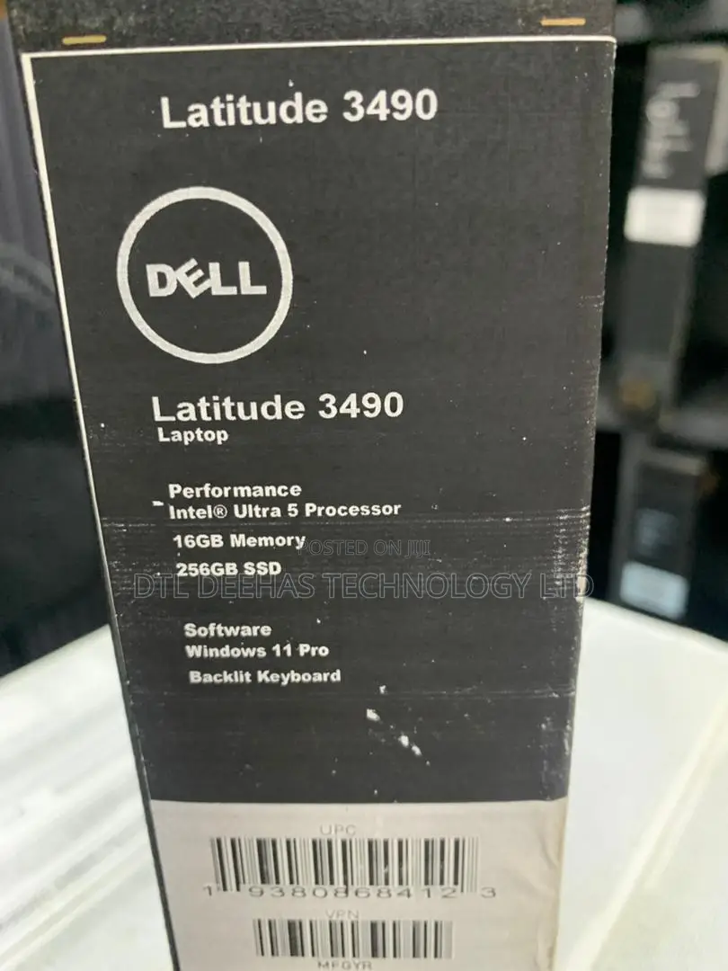 New Laptop Dell Latitude 3490 16GB Intel Core Ultra 5 SSD 256GB