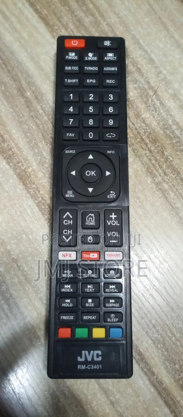 ￼ JVC Replacement Smart TV Remote