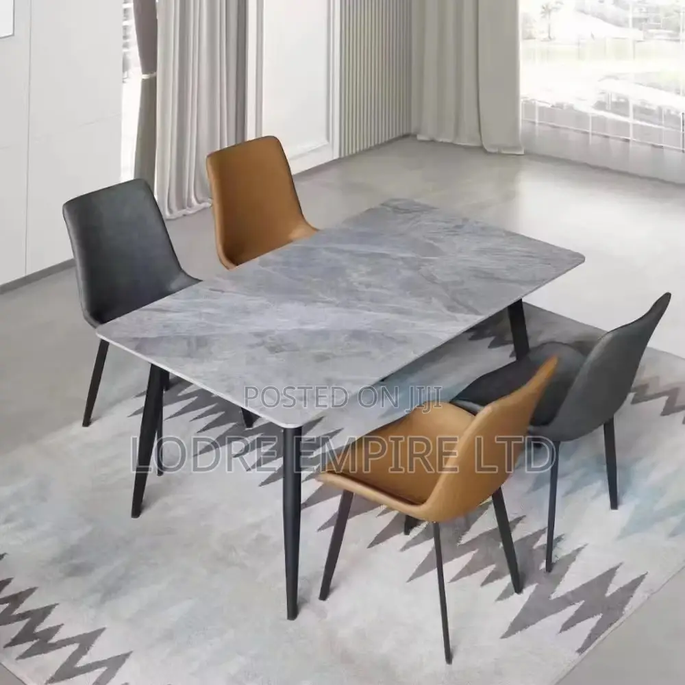 Italian Luxury Modern Dining Table Set
