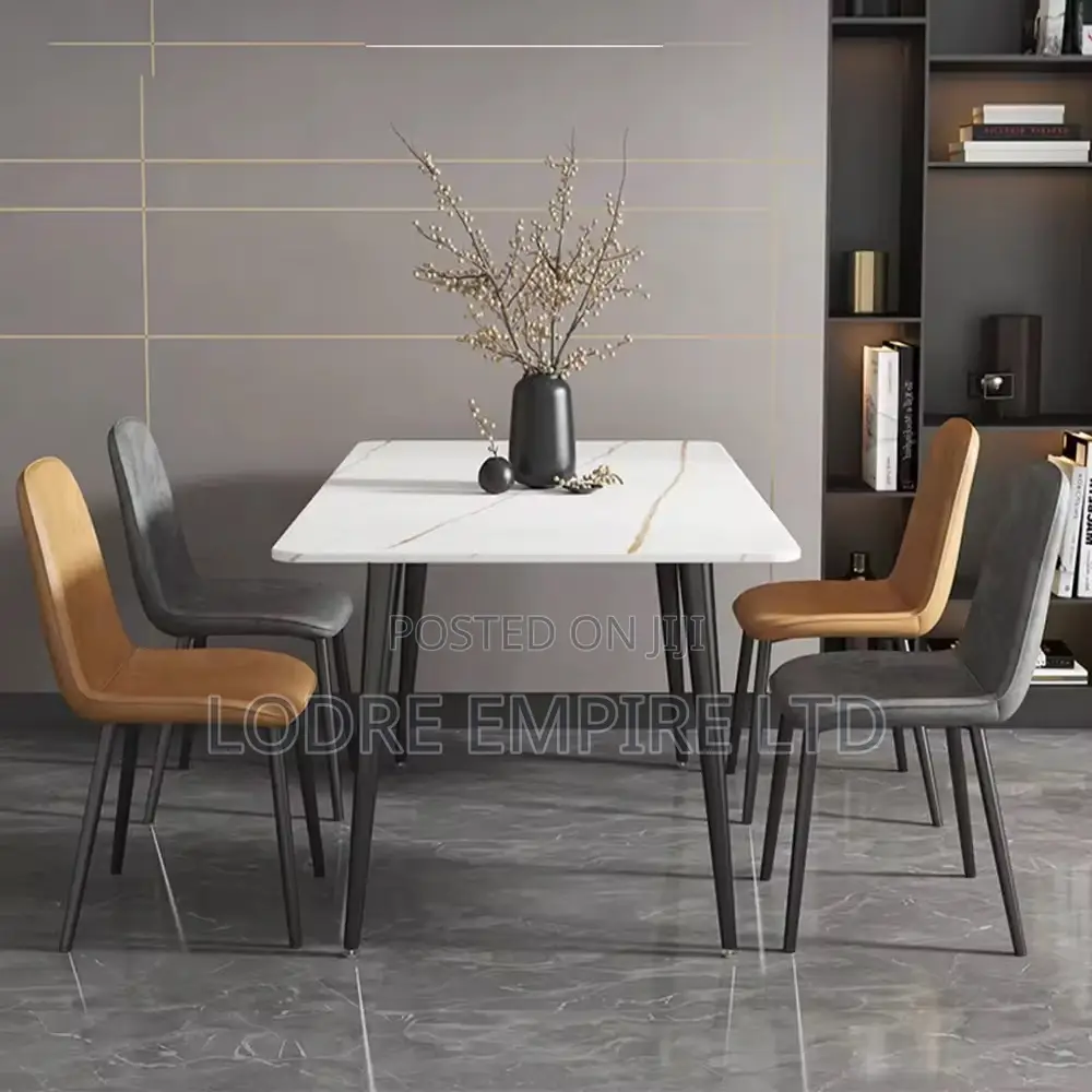 Italian Luxury Modern Dining Table Set