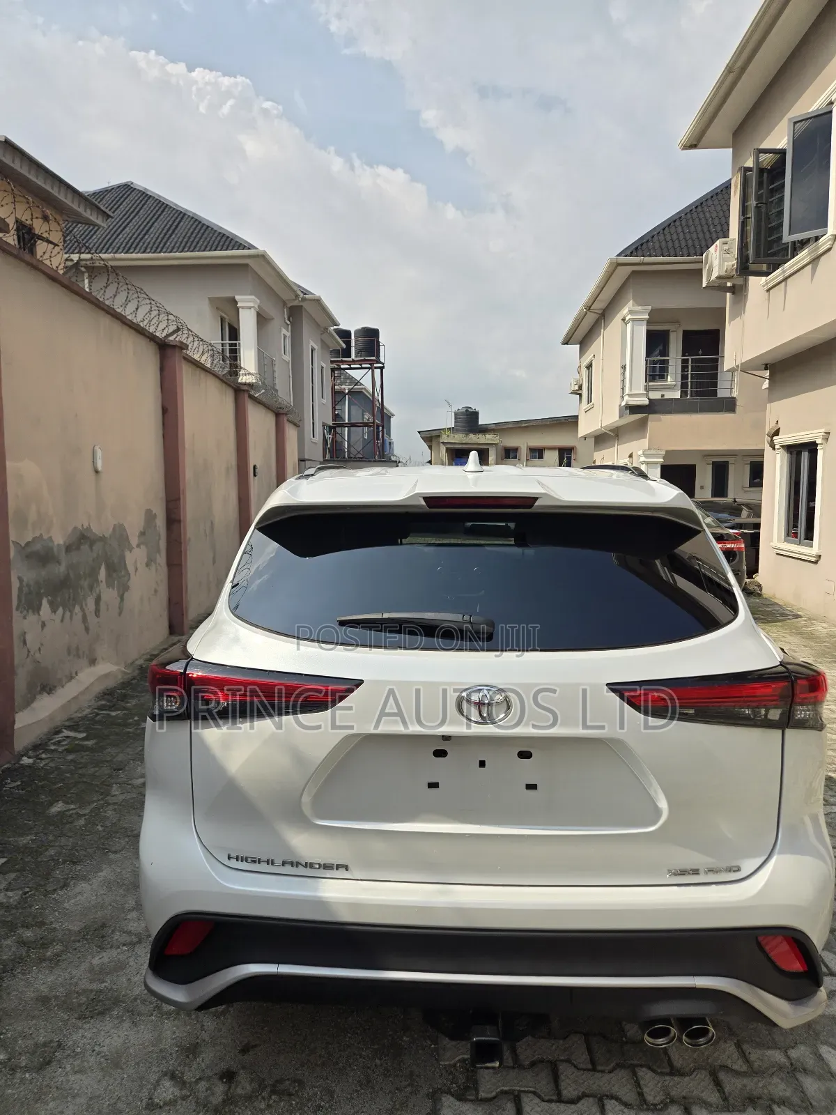 New Toyota Highlander XSE AWD 2023 White
