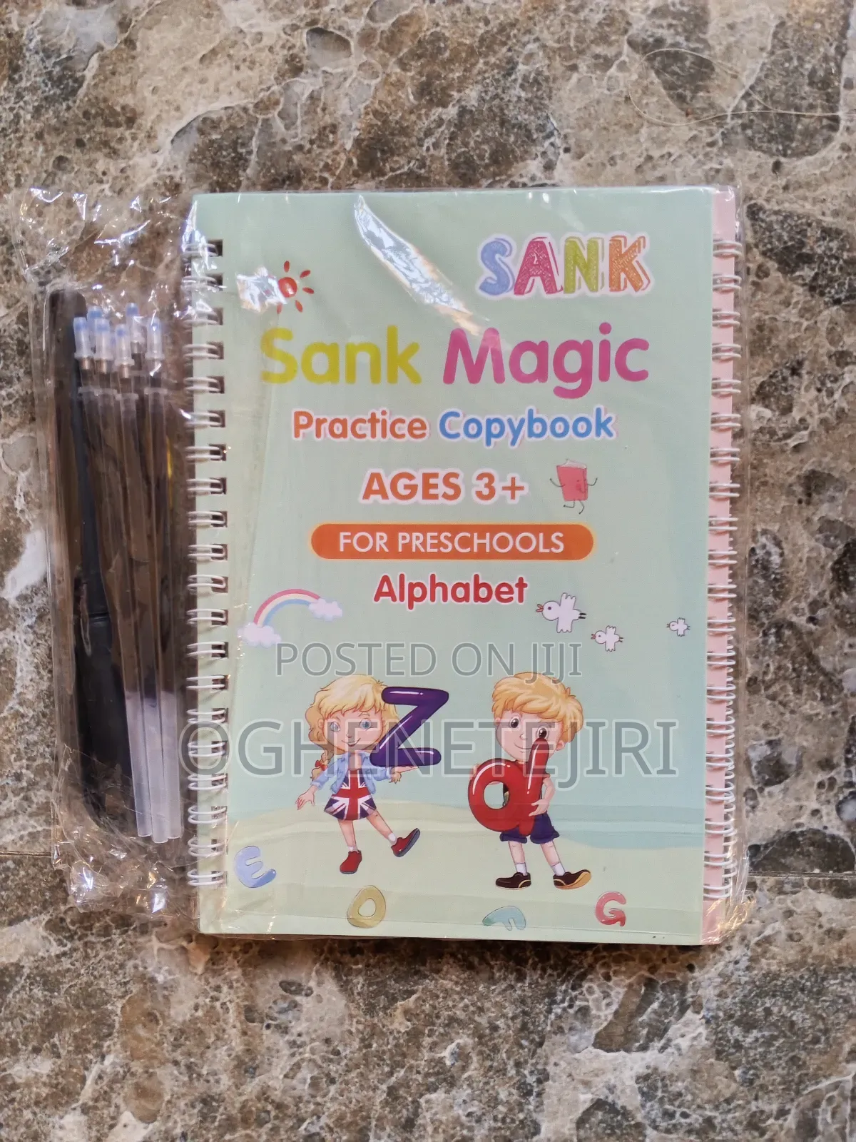 Sank- Magic Copybook With Disappearing Ink – Handwriting for Kids