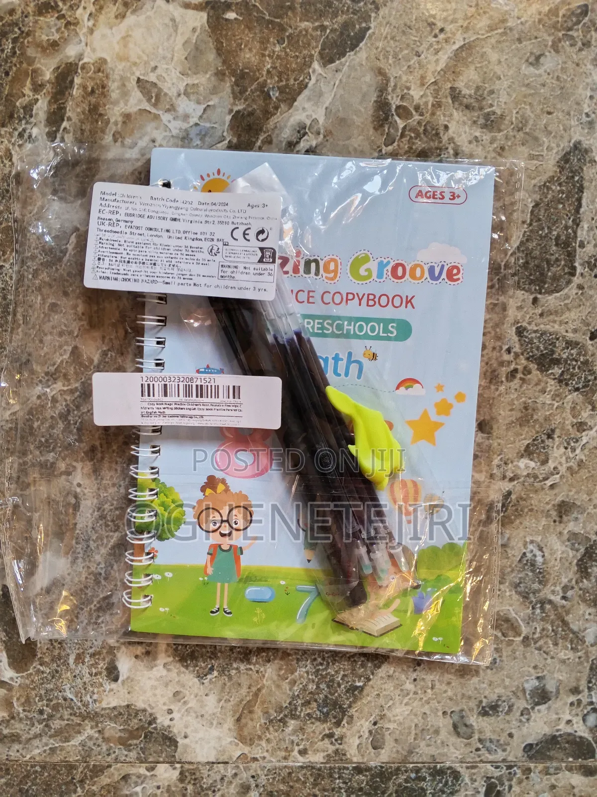 Sank- Magic Copybook With Disappearing Ink – Handwriting for Kids
