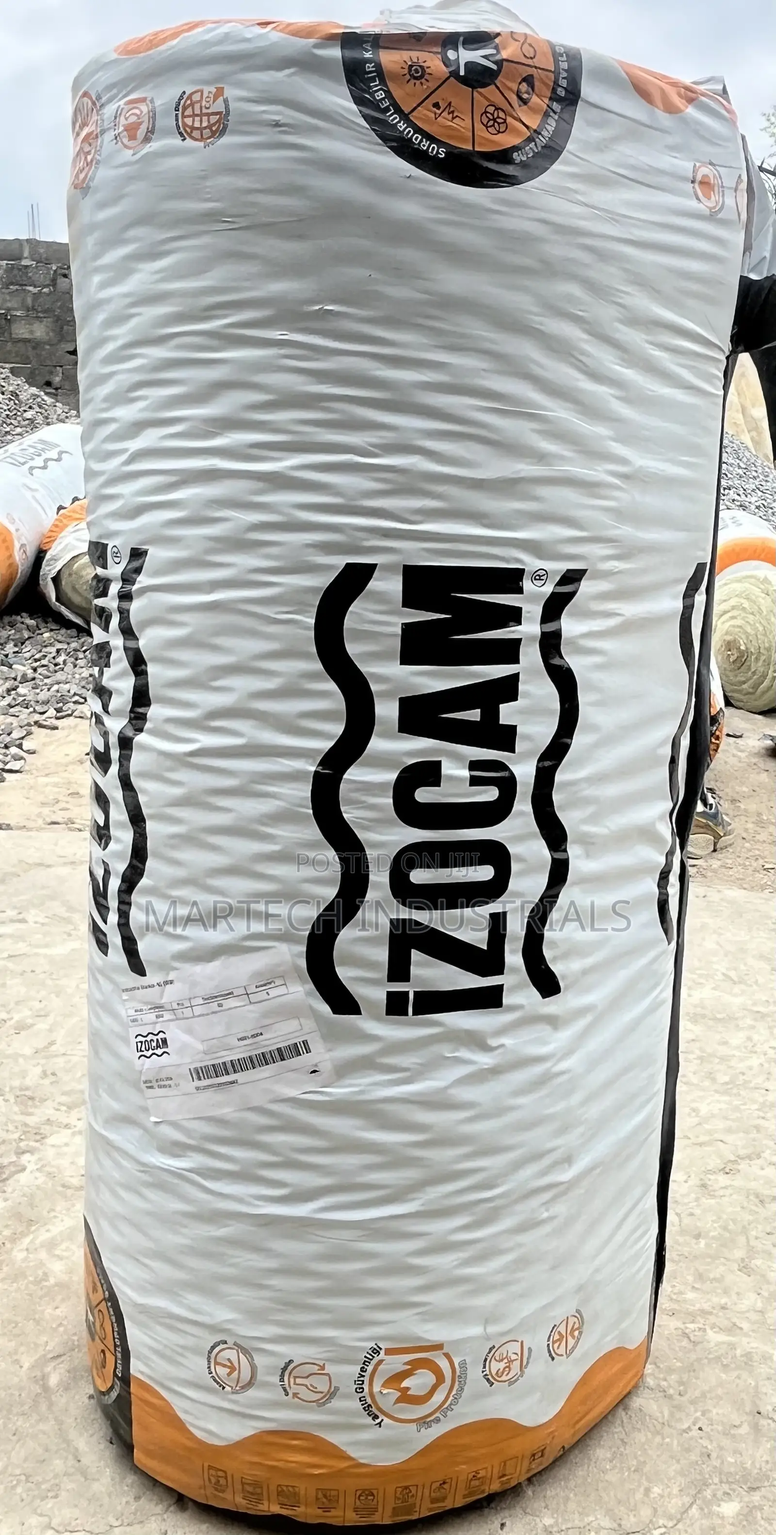 Izocam Rockwool 50mm With Aluminium Foil – Heat Barrier | 100kg/M3