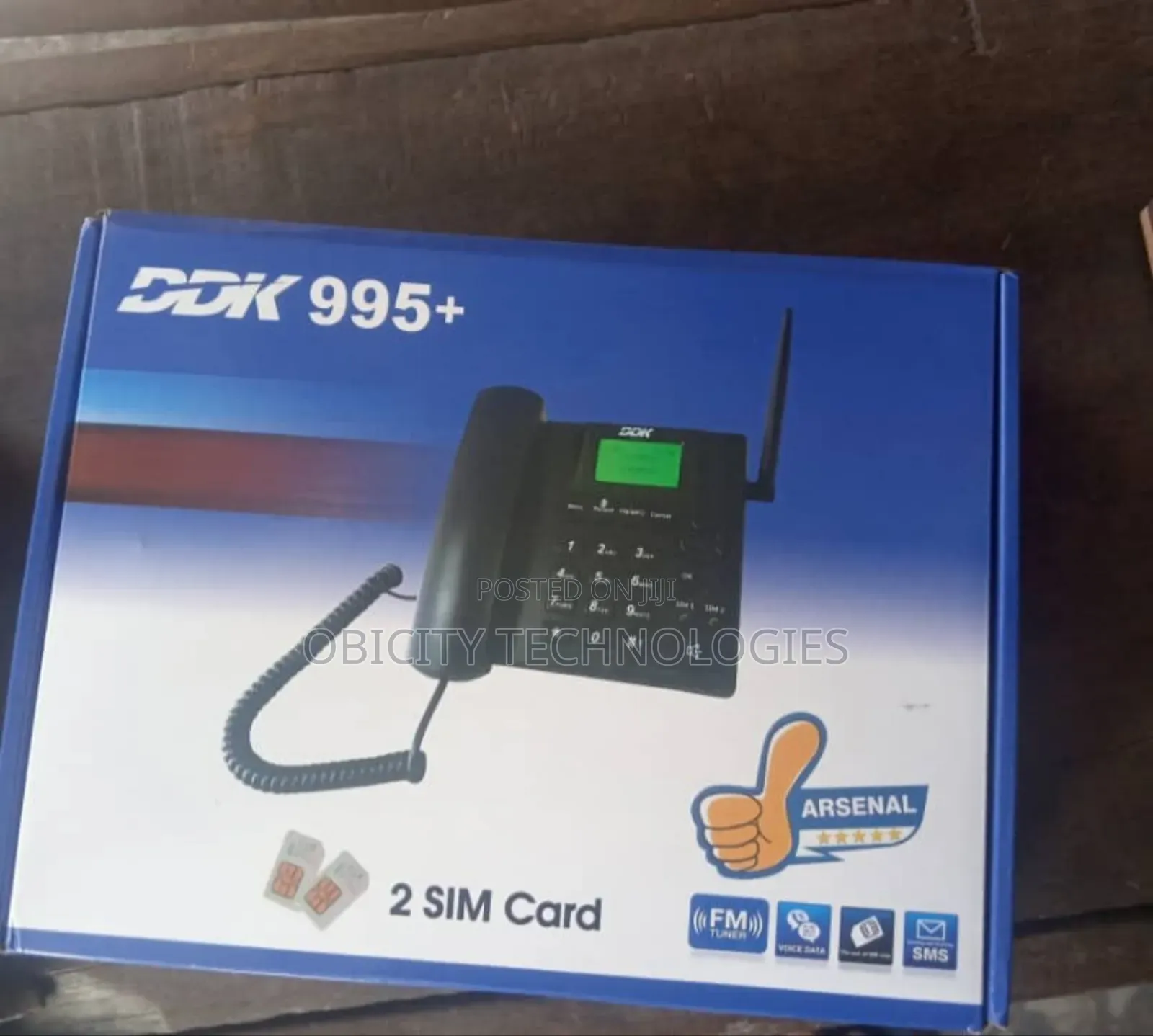 DDK Double Sim Landline Phone