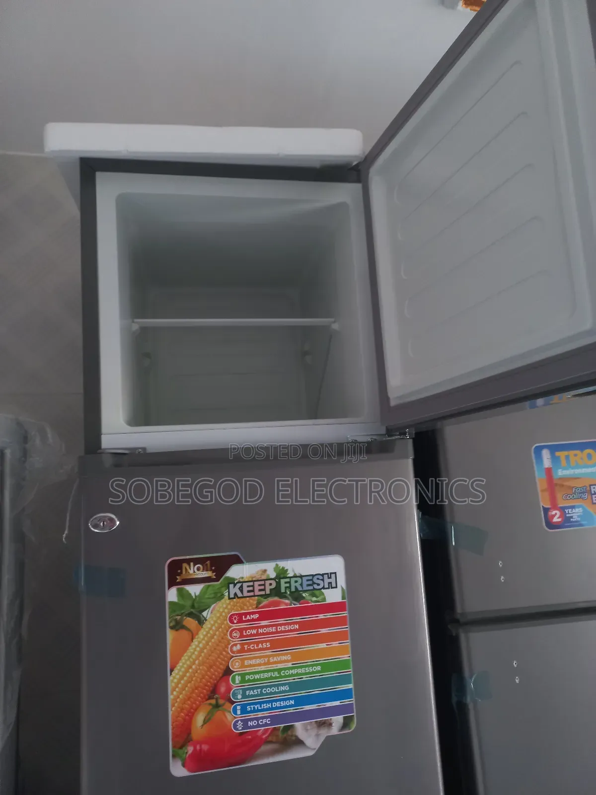 Tekno Cool Refrigerator Double Door (Freezer Fridge)