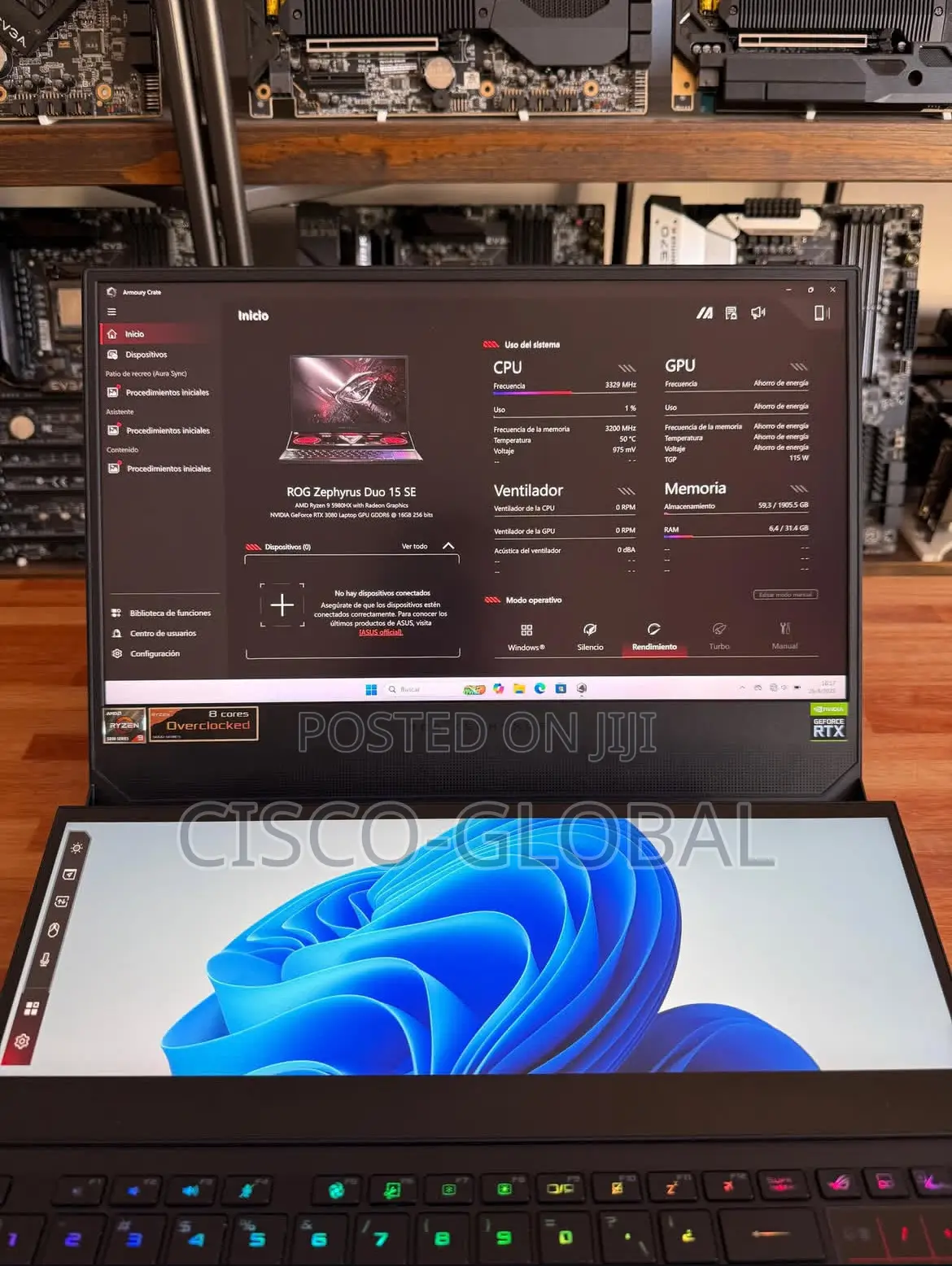 Laptop Asus Zenbook Duo 14 32GB Intel Core i9 SSD 1T