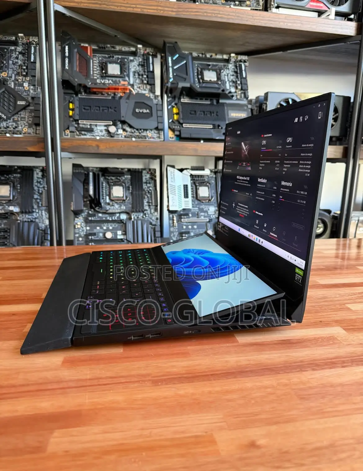 Laptop Asus Zenbook Duo 14 32GB Intel Core i9 SSD 1T