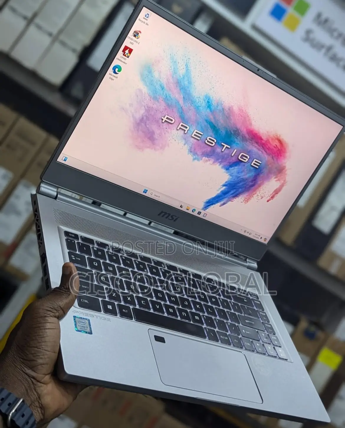 Laptop MSI P65 Creator 16GB Intel Core I7 SSD 512GB