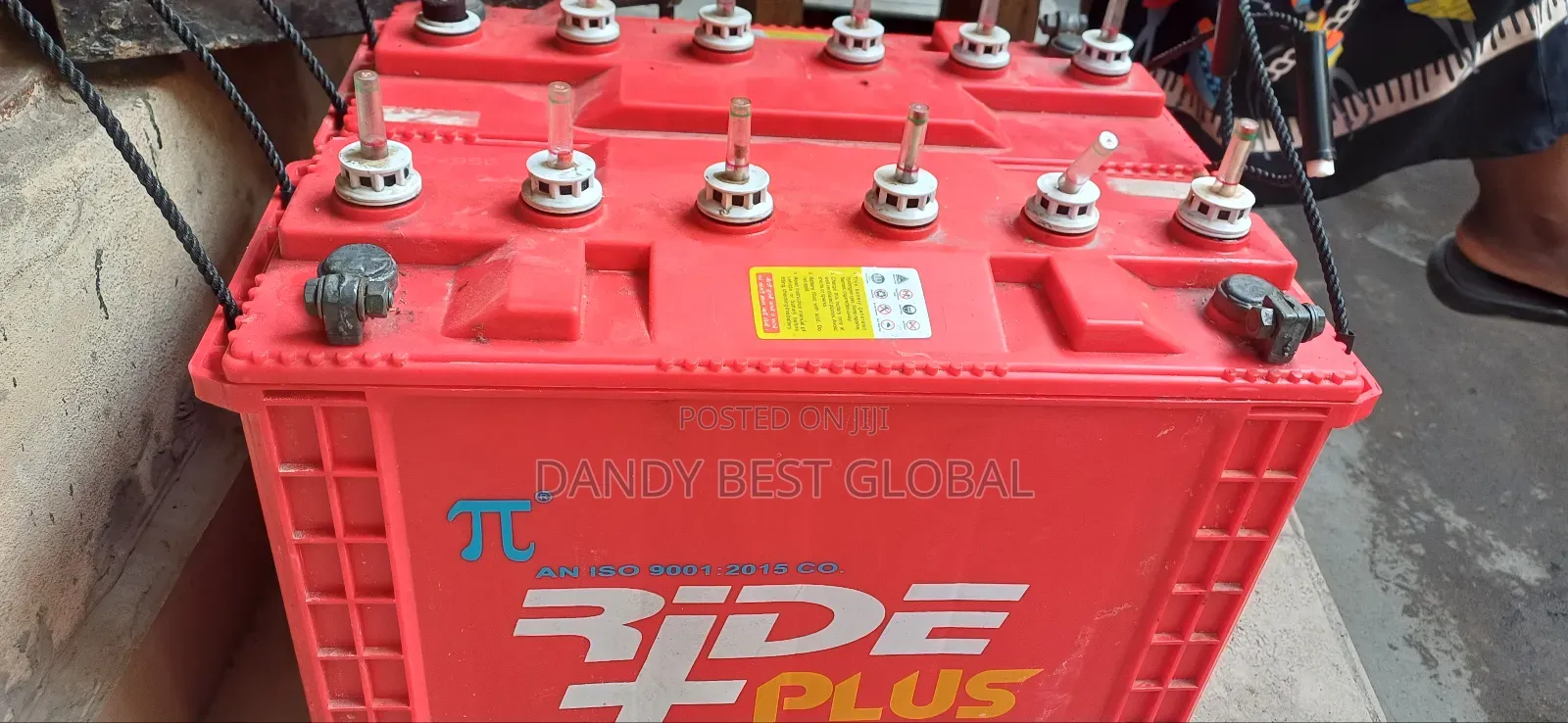 Ride Plus Tall Tubular Battery 220ah Made in India