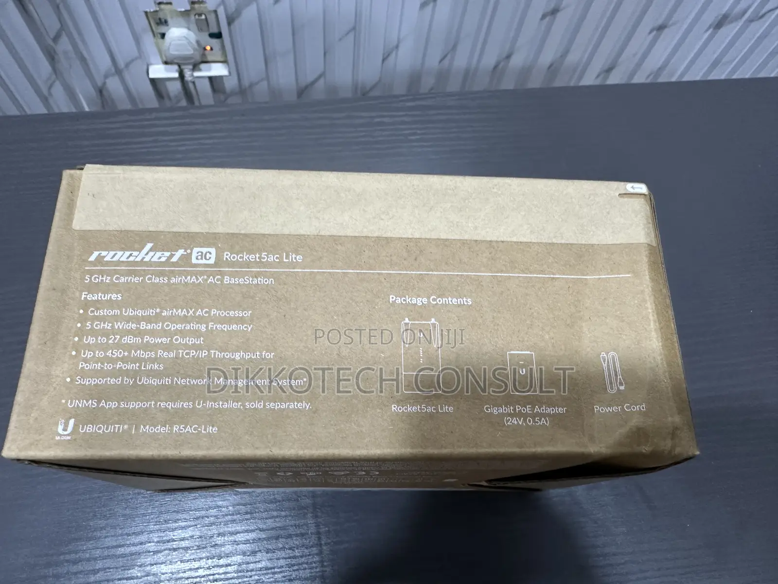 Ubiquiti Rocket 5ac‐Lite Outdoor Wireless Access Point / Base Station