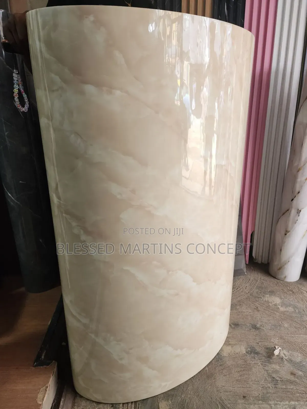 Quality Marble Wall Sticker for Walls, Tv Console, Etc.Size:4ft by 8ft