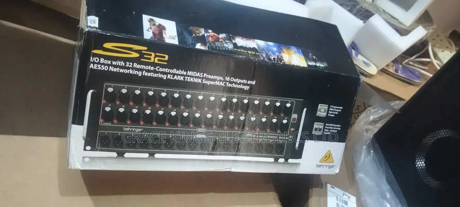 Dl32 Digital Mixers Stage Box