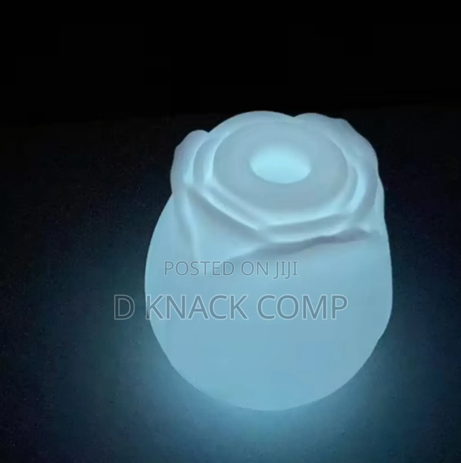 Glow in the Dark Rose Nipple Sucker, Vagina Sucking Rose Vibrator