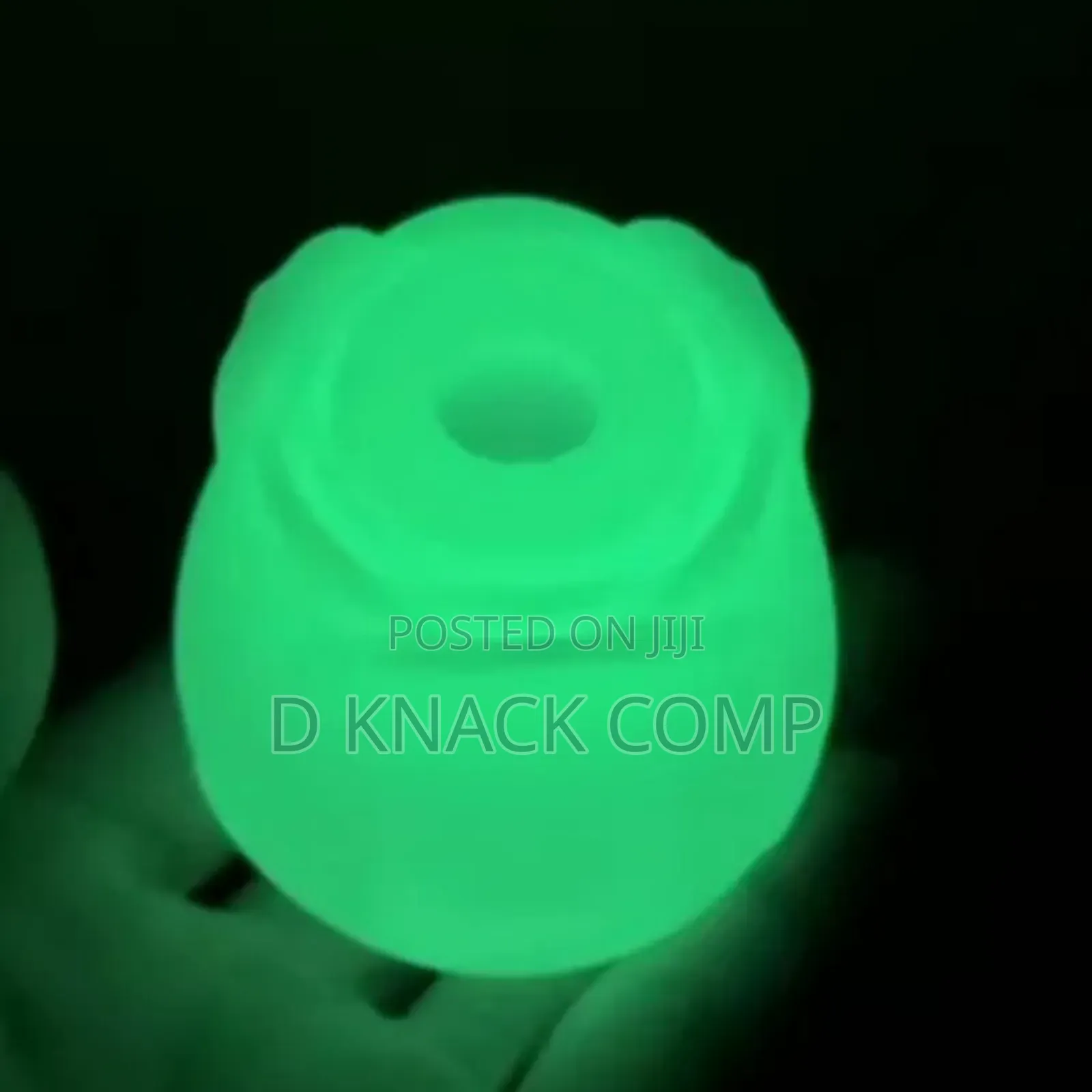 Glow in the Dark Rose Nipple Sucker, Vagina Sucking Rose Vibrator