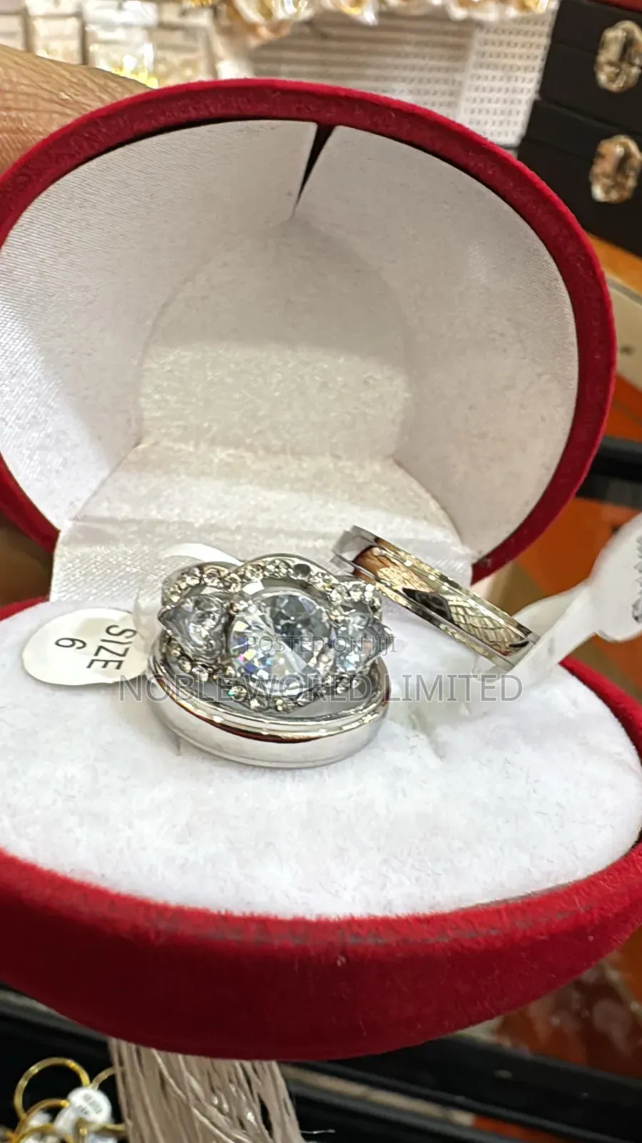 Radiant Silver Wedding Rings Og 1a