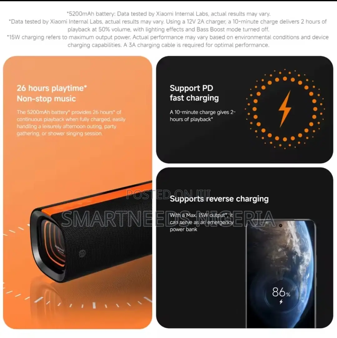 Xiaomi Sound Party 50watts Portable Bluetooth Speakers - Powerful Bass