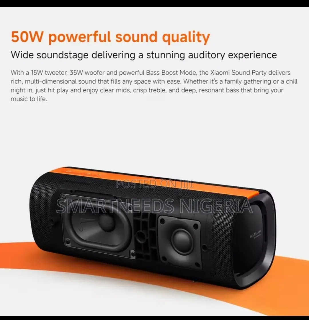 Xiaomi Sound Party 50watts Portable Bluetooth Speakers - Powerful Bass
