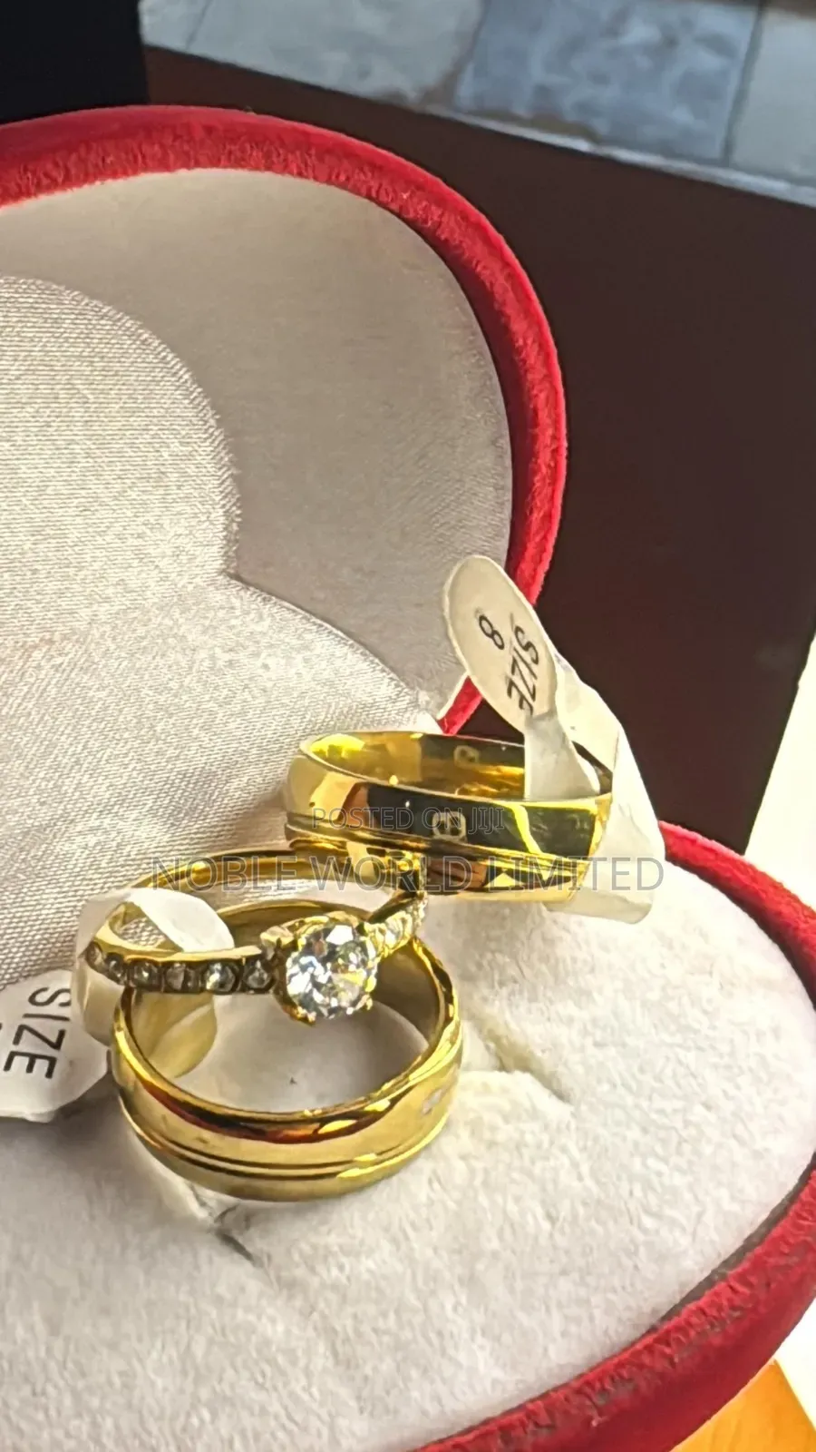 Exquisite Proposal/Wedding Rings Og 6g
