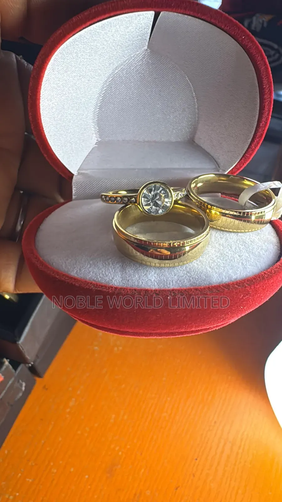 Exquisite Proposal/Wedding Rings Og 6g
