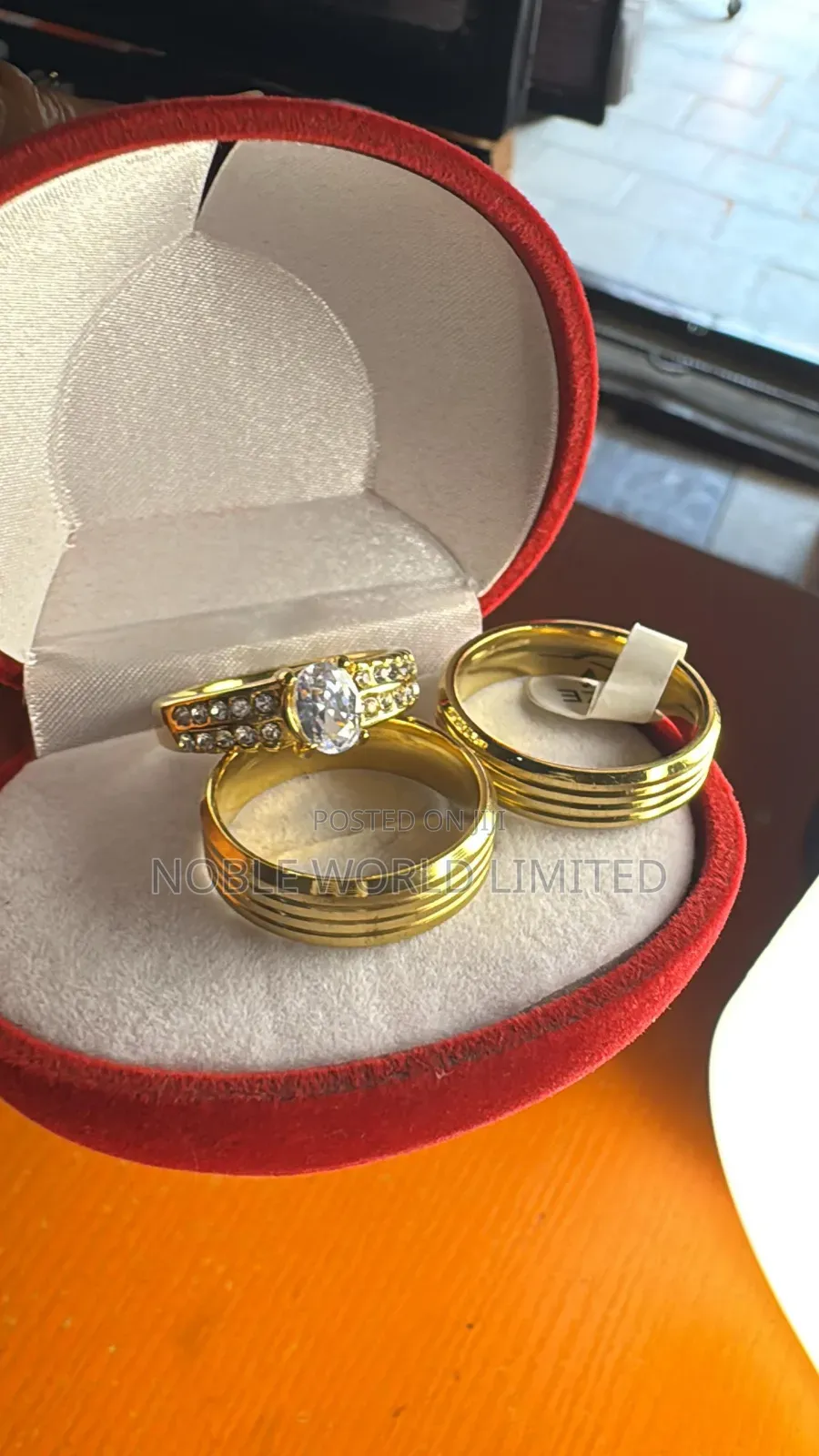Premium Gold Wedding Rings Og 78g